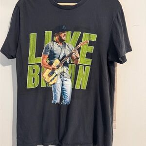Luke Bryan Black and Green Short Sleeve